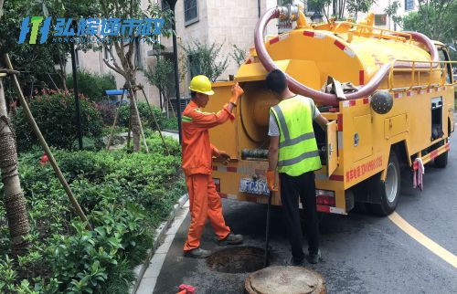 上海崇明区长兴乡雨污管道清淤疏通